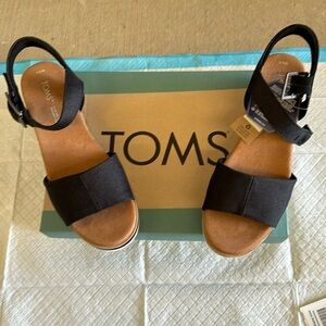 Brand new Toms sandals